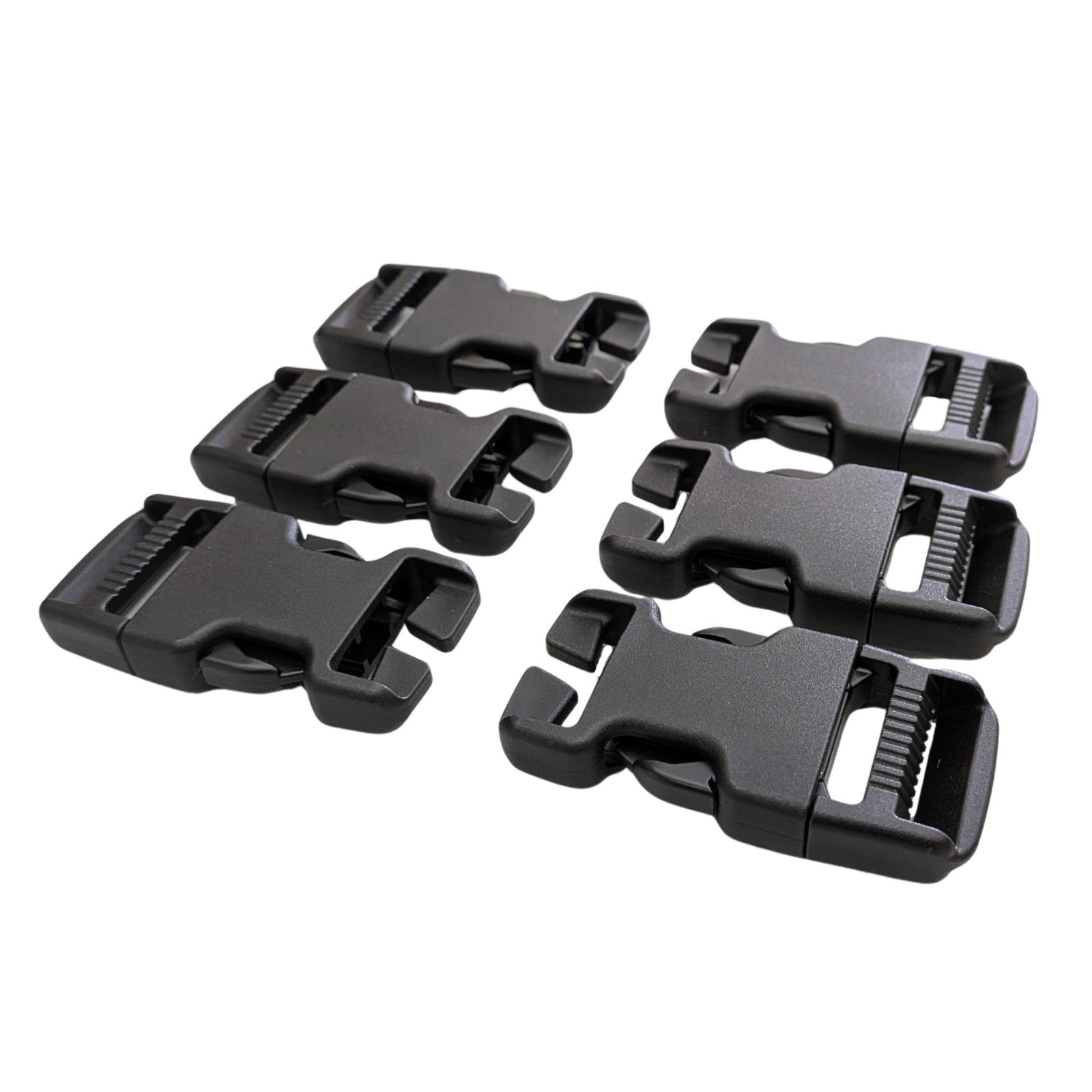 6 Heavy Duty Military Replacement Backpack Pack Quick Connect Snap Buckles 1"